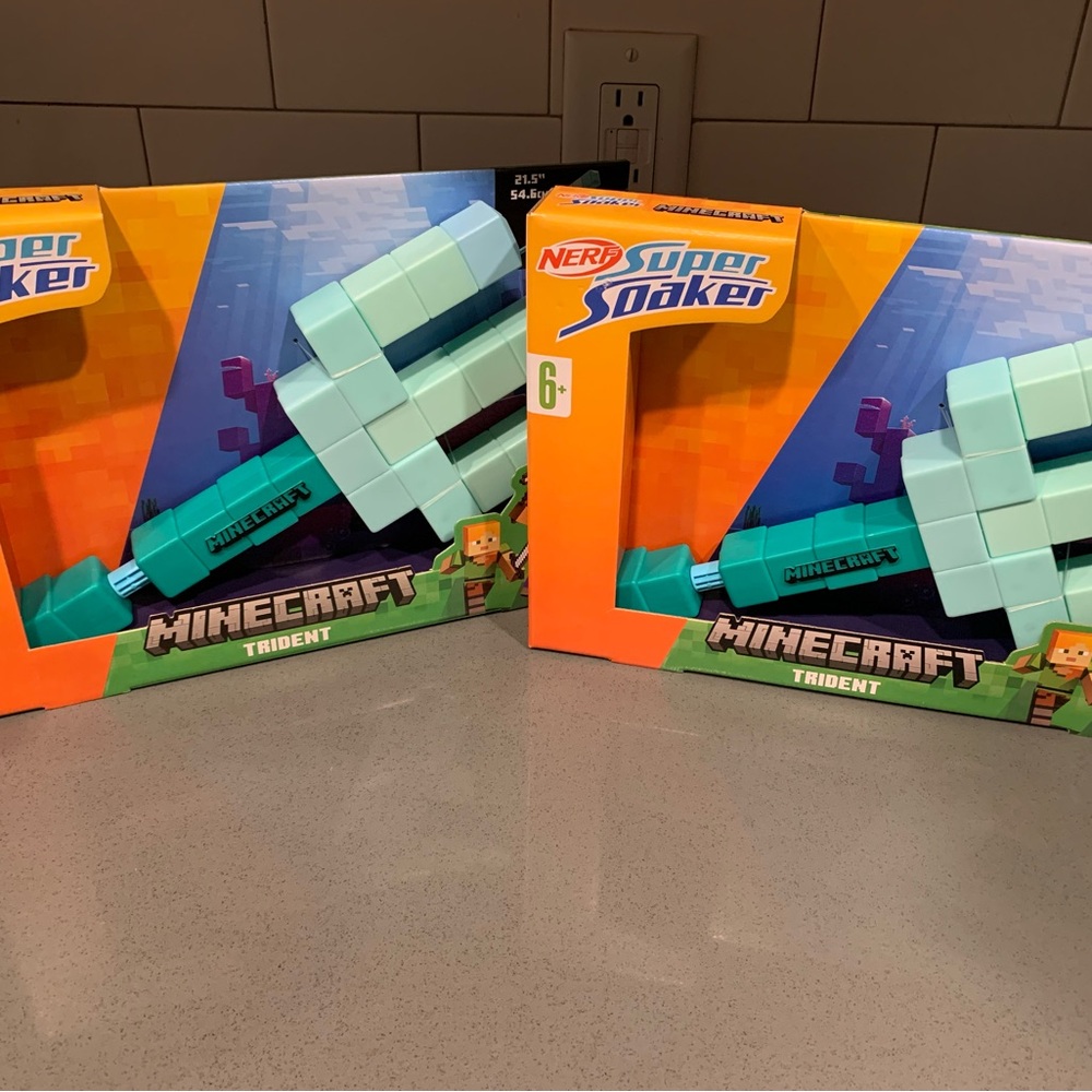 Nerf Minecraft Trident